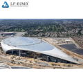 Space architect building stadium roof membrane structure